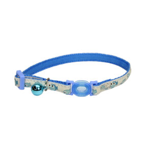 Coastal 3 8 Safe Cat Glow in the Dark Adj.Collar Glowing Blue Fish