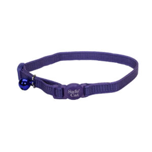 Coastal 3 and SafeCat Nylon Breakaway Collar Paradise Purple