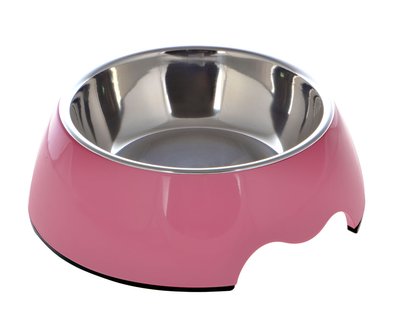 main-80.jpg Nutrapet Melamine Round Bowl Pink XL:27 *9Cms 1400/ml 47.2oz - Image 1