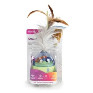 SmartyKatÂ® Silly Spinnerâ„¢ Electronic Motion and Light Cat Toys