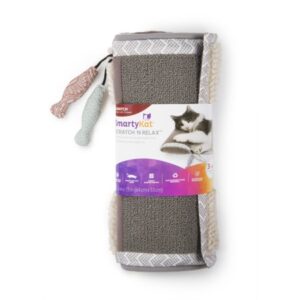 SmartyKatÂ® ScratchNRelaxâ„¢ Cat Scratcher Mat and Lounge