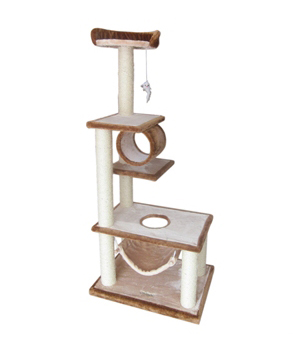 main-856.jpg Nutrapet Scratch Post Tabby QQ80675 - Image 1