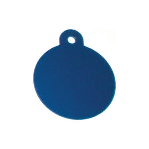 Imarc Pet Tag Circle Small Blue