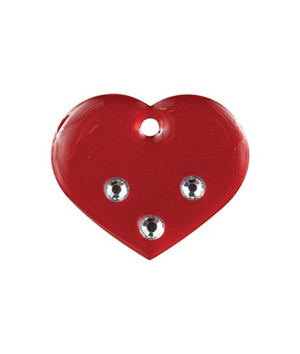 main-875.jpg Imarc Pet Tag Fashion Tags Heart Large Red - Image 1