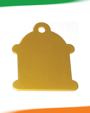 main-895.jpg Imarc FIRE HYDRANT SMALL GOLD - Image 1