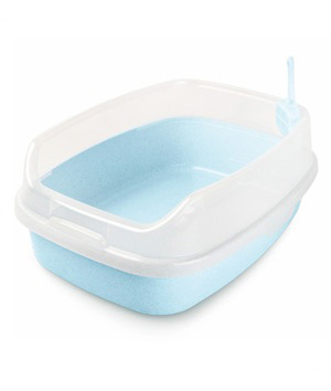 main-9.jpg Nutrapet Cat Toilet XL Deodorized Cat Litter Box Blue 62*46*23 cm - Image 1