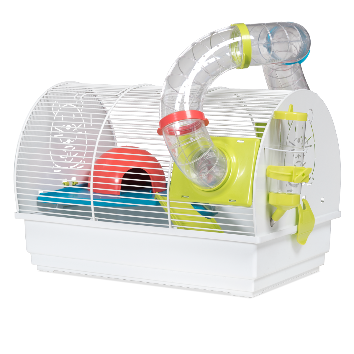 main-9.png VOLTREGA SPAIN HAMSTER CAGE 112 WHITE 39.00 x 25.50 x 27.00 cm. - Image 1