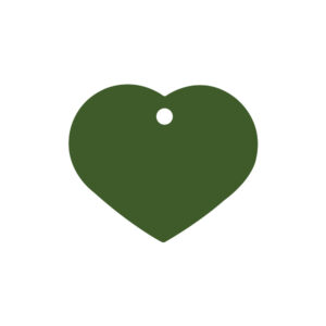 Imarc Pet Tag Heart L Green