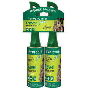 Evercare 60 Layer Lint Pet Hair Removable Travel Twin Pack