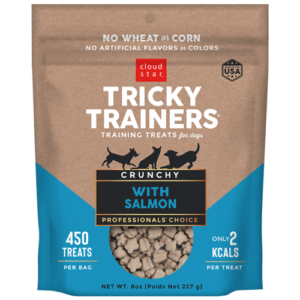 Cloud Star Tricky Trainers Crunchy Treats - Salmon - 8 Oz