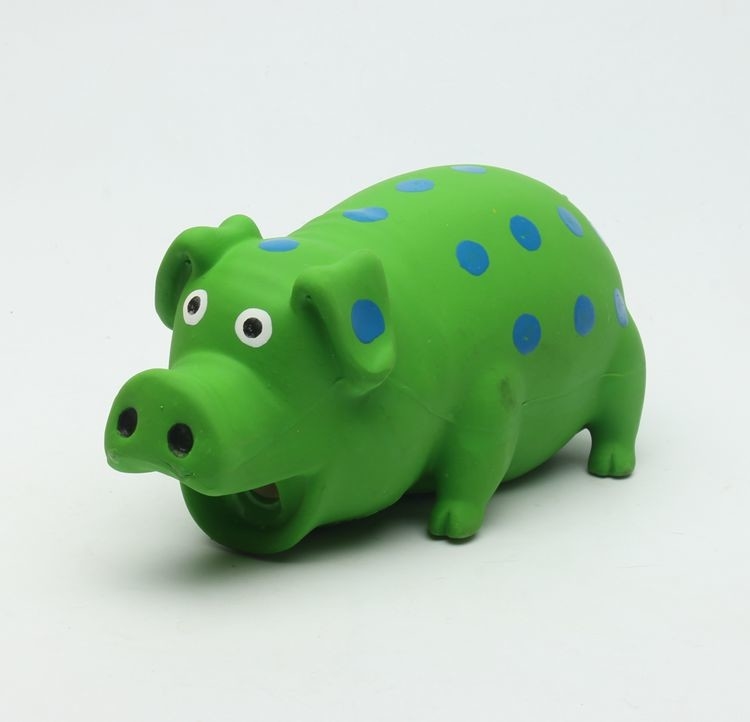 pl23793038-color_size_customized_durable_latex_pig_toy_dog_toy_chew.jpg Crinkle Happy Hippo (Assorted Colours) - 1pc - Image 1