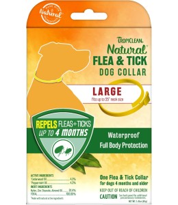 Tropiclean Natural Flea And Tick Collar For Large Dogs - 40g