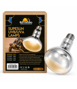 ReptiWorks Supesun Uvb/Uva Lamps-100W9.5X9.5X13.8Cm / 3.7"X3.7"X5.4"