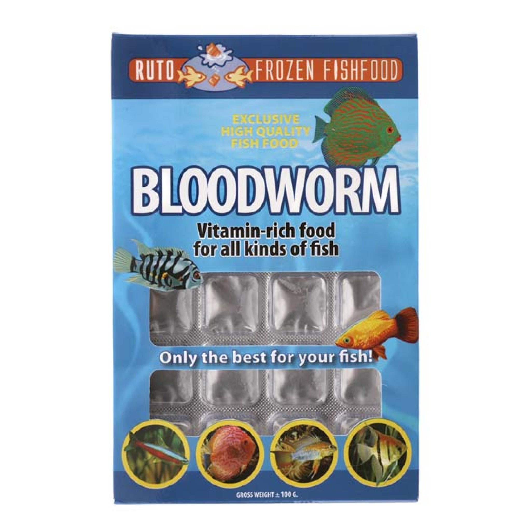 31480.jpg Ruto Frozen Bloodworm Blister 100 g - Image 1
