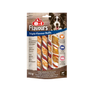8in1 Triple Flavour Rolls 113 g