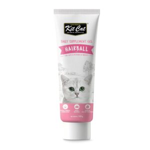Kit Cat Daily Nutritional Supplement Gel For Cats & Kittens â€“ Hairball (120g)