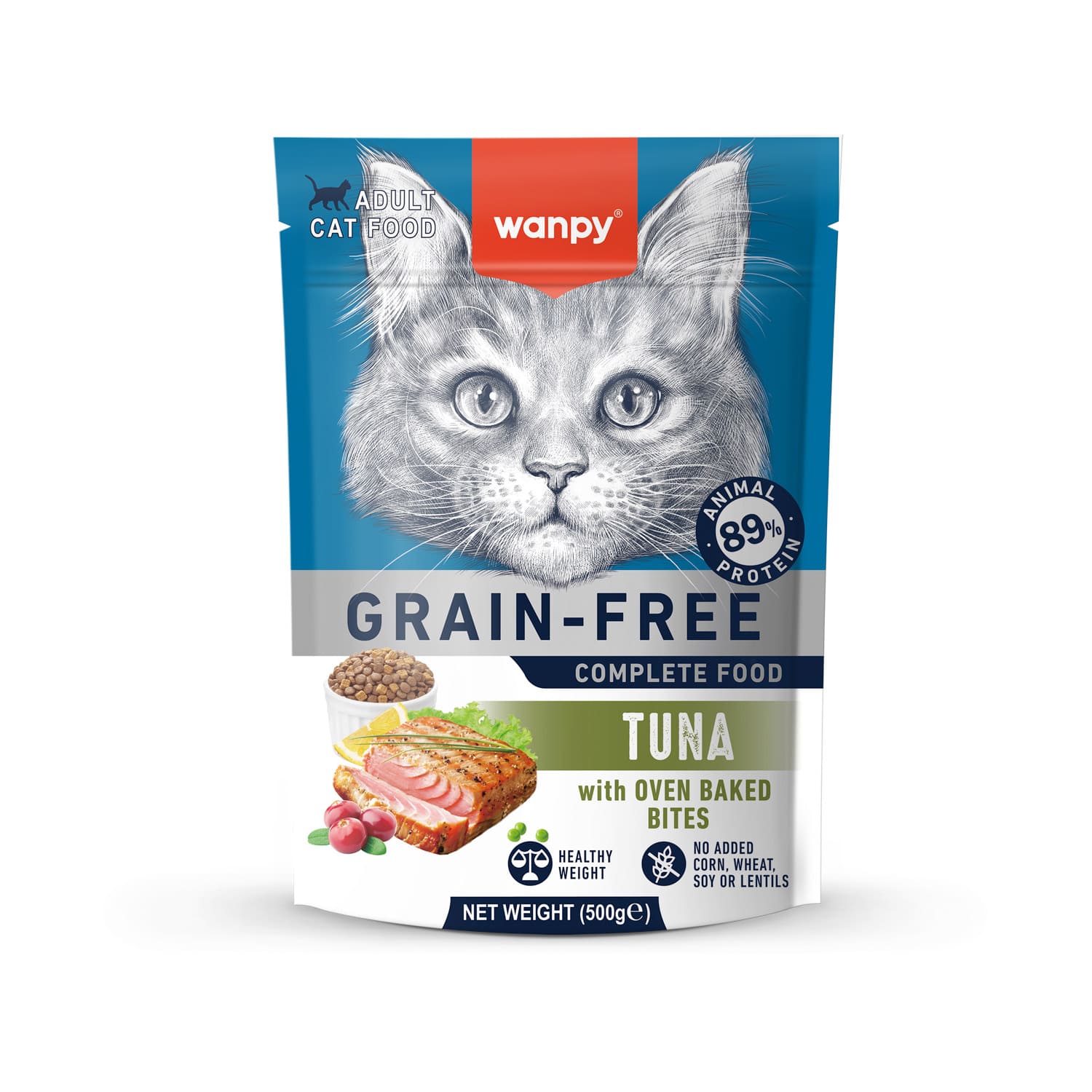 WANPY-GRAIN-FREE-ADULT-TUNA-500.jpg WANPY Grain Free Complete Food For Dog – Lamb Recipe - Image 1