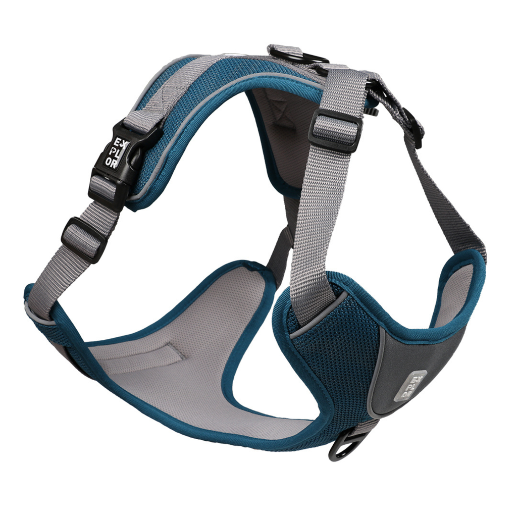 home-1.png Duvo+ Ultimate Fit No-Pull Harness Classic Xl - 52-66Cm - 71- 104cm Petrol Blue - Image 1