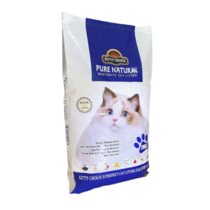 Kitty Choice Pure Natural Bentonite Cat Litter Mixed Fragrance , 20kg[Weight - 20kg]