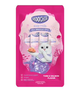 Moochie Sea Breeze Epic Tuna & Salmon Flavor 15g Pouch