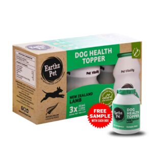 Earthz Pet New Zealand Lamb Health Topper for Dogs