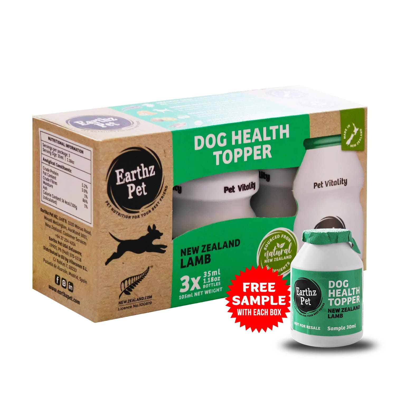 newzealand-Lamb-DOG-F.jpg Earthz Pet New Zealand Lamb Health Topper for Dogs - Image 1