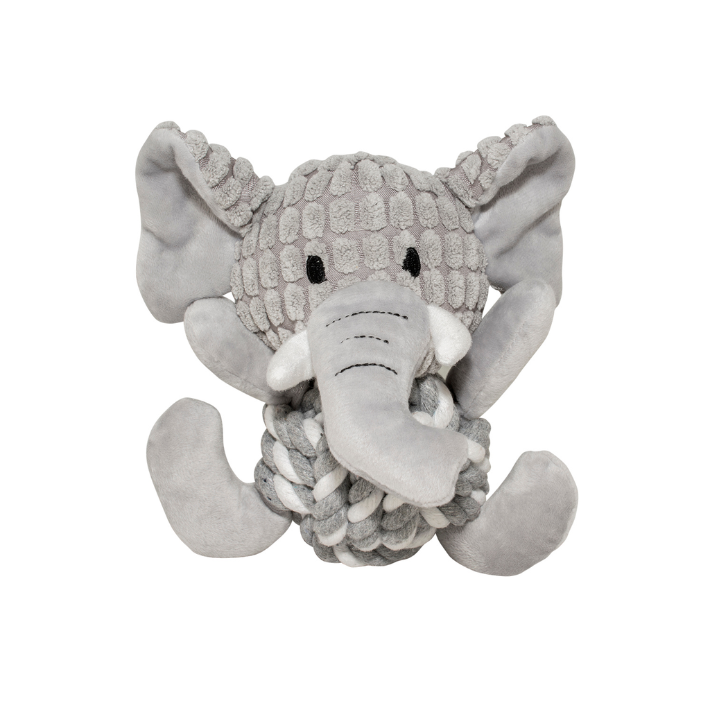 unnamed-file-21.png Duvo+ Zoo Friends Elsa Elephant Ball 18X19X12Cm Grey - Image 1