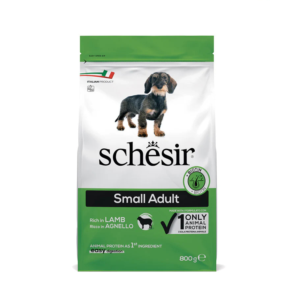 unnamed-file-22.png Schesir Dry food for small dogs - Small Adult Rich in Lamb 800 g - Image 1
