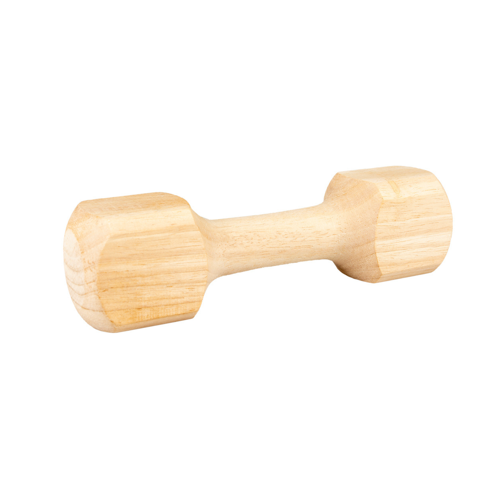 unnamed-file-25.png Duvo+ Wooden Retrieving Dumbbell L - 24.5X6.5X6.5cm - 475G Brown - Image 1