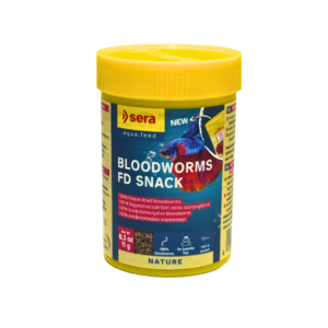 Sera FD Bloodworms Nature[Volume - 100ml, Weight - 9 g]