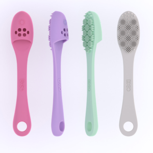 DOCOÂ® Silicone Toothbrush 2.8 x 15cm (4pcs/box)-Mix Color
