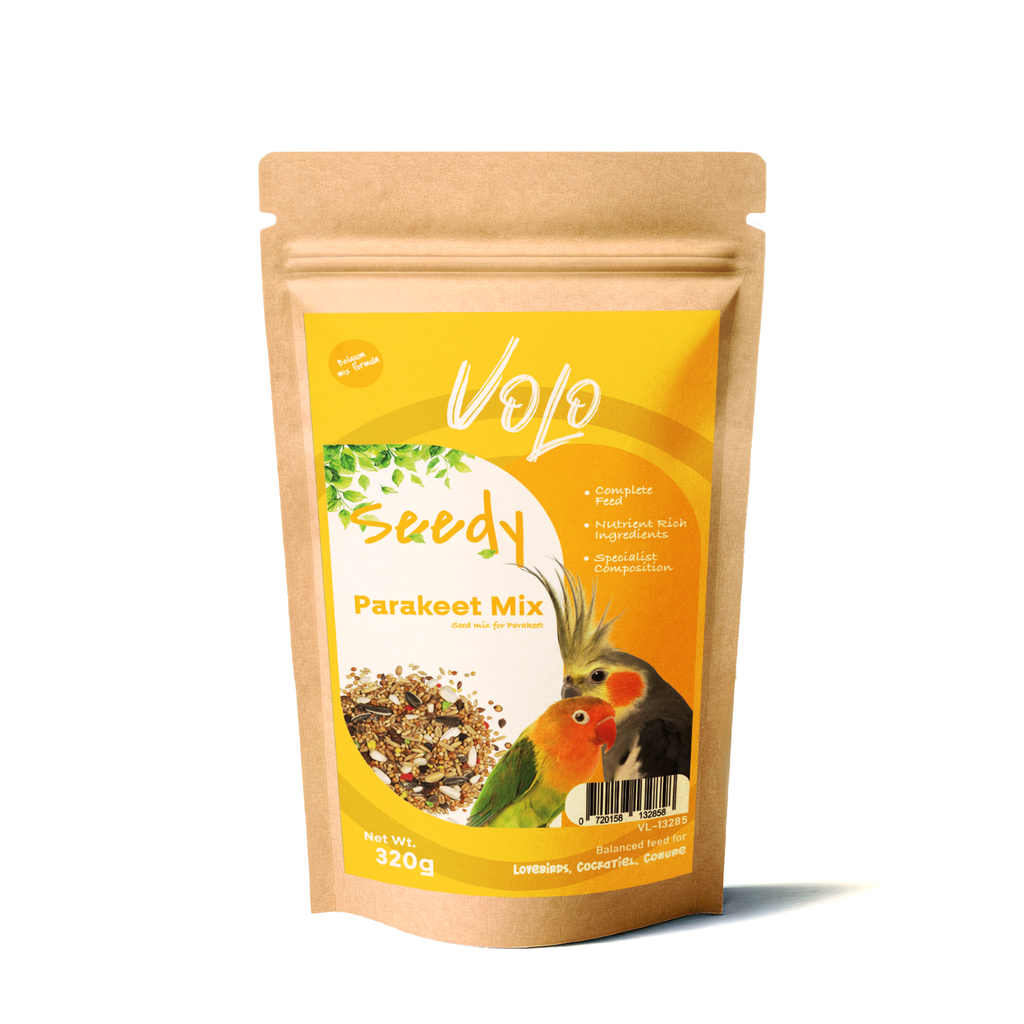 unnamed-file.png Volo Seedy Parakeet Mix 320g - Image 1