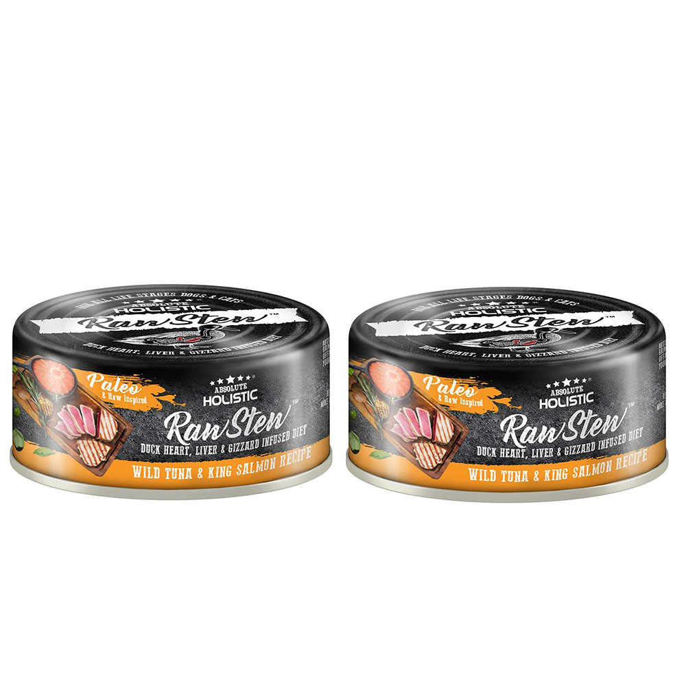 10.jpg Absolute Holistic RawStew - Wild Tuna & King Salmon Recipe 80g - Image 1