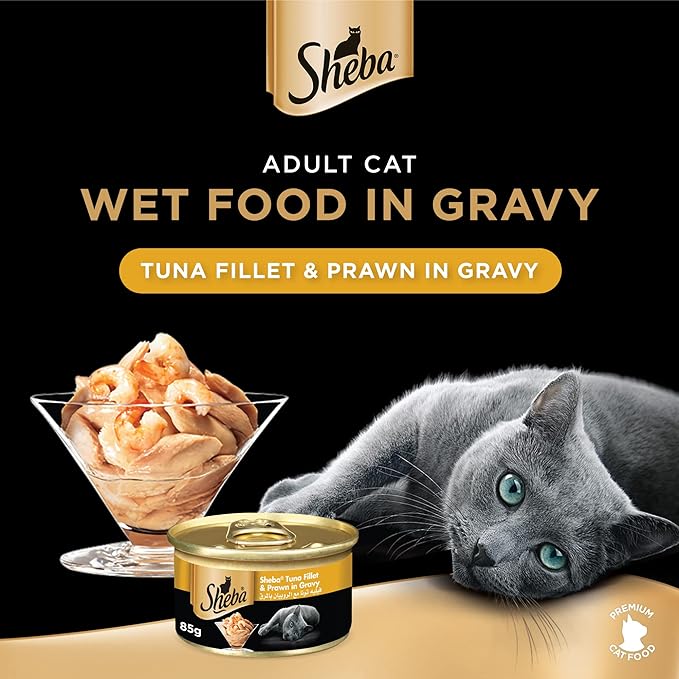 17181134551400745441.jpg Sheba Tuna & prawn In Seafood 85g - Image 1
