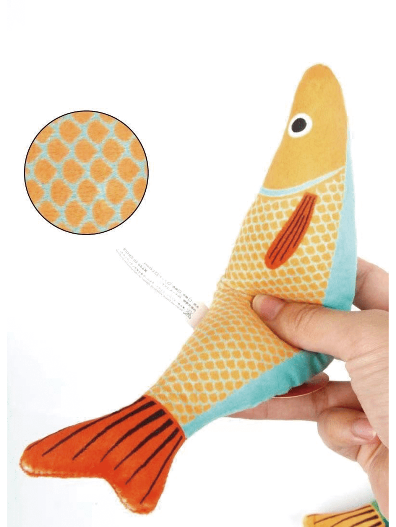 172239337665f806ed4b54b45becfbad9019df5139_thumbnail_900x.png Wild Catz Mr Mack Plush Cat Toy - 24 x 6.5cm, 28g - Image 1