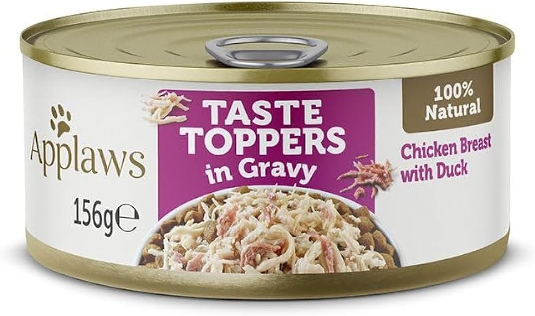 1729749875216620644.jpg Applaws Taste Topper Gravy Chicken Duck Dog Tin 156g - Image 1