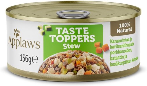 17297498921548644127.jpg Applaws Taste Topper Stew Chicken Lamb Veg Dog Tin 156g - Image 1