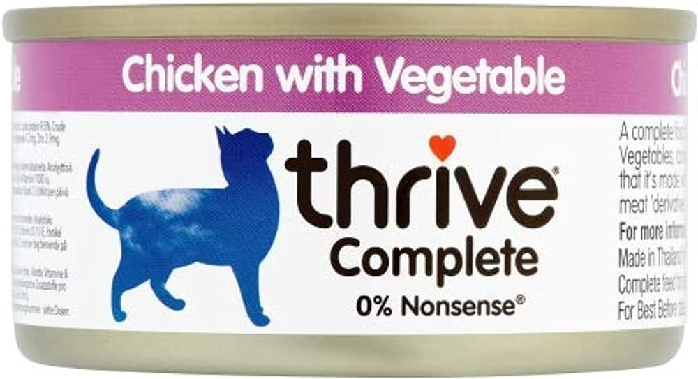 1730555316770657508.jpg Thrive Complete Cat Chicken W/ Vegetable Wet Food 75G - Image 1
