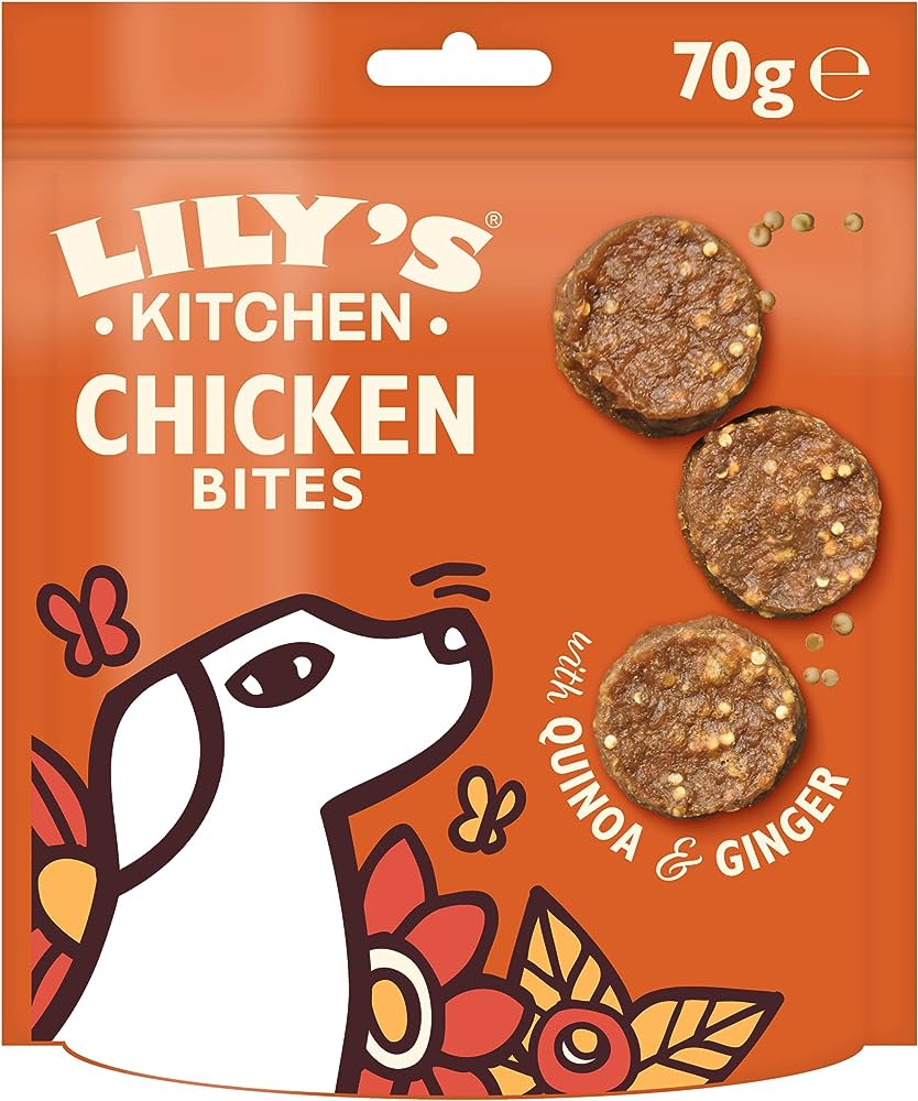 17310717761500183830.jpg Lily's Kitchen ChompAway Chicken Bites (70g) - Image 1