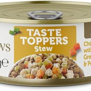 Applaws Taste Topper Broth Chicken with Carrot Veg Dog Tin 156g