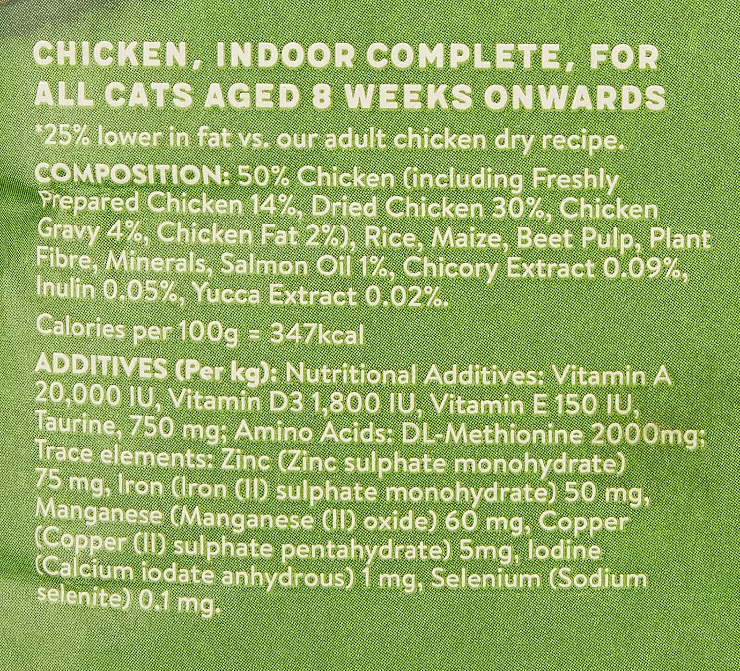 17649312841554144593.jpg Harringtons Complete Indoor Chicken Dry Cat Food 2kg - Image 1