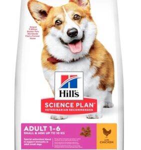 Hill's Science Plan Small & Mini Adult Dog Food with Chicken - 10kg