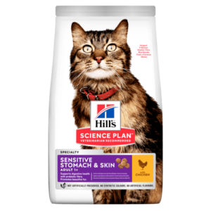 Hill's Science Plan Sensitive Stomach & Skin Adult Cat Food with Chicken - 7kg