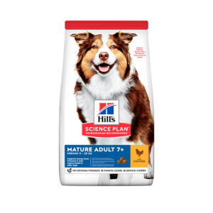Hill's Science Plan Medium Mature Adult 7+ Dog Food with Chicken - 14kg