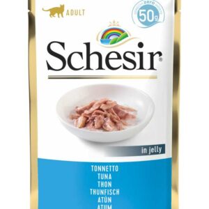 Schesir Cat Pouch-Wet Food Tuna - 50g