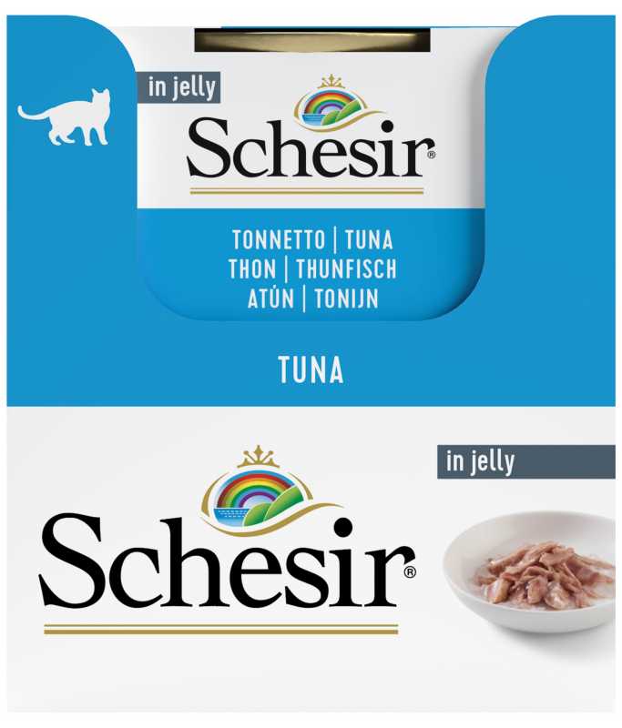 17835171851440980490.jpg Schesir Cat Wet Food With Tuna - 140g - Image 1