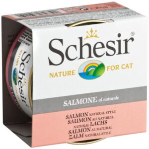 Schesir Cat Wet Food-Salmon Natural Style - 85g