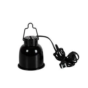 ReptiWorks Mini Dome Lamp Fixture Max.40W10X10X10.5Cm / 3.9"X3.9"X4.1"