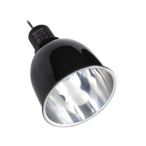ReptiWorks Reflecting Dome Lamp Fixture-Deep (Etl Certificated) Max 100W14X14X19.5Cm / 5.5"X5.5"X7.6"