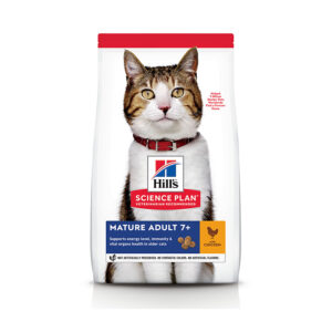 Hill's Science Plan Mature Adult 7+ cat food with Chicken - 3kg